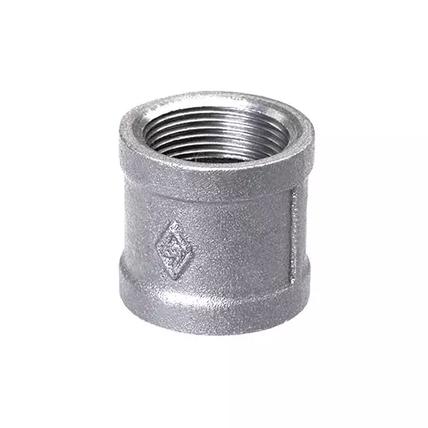 Union Simple Galvanizada de 1/4"