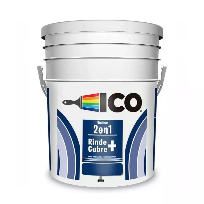 Pintura Vinílico Blanco Almendra para interiores Caneca 5 Galones Ico Pintura Vinílico Blanco Almendra para interiores Caneca 5 Galones Ico