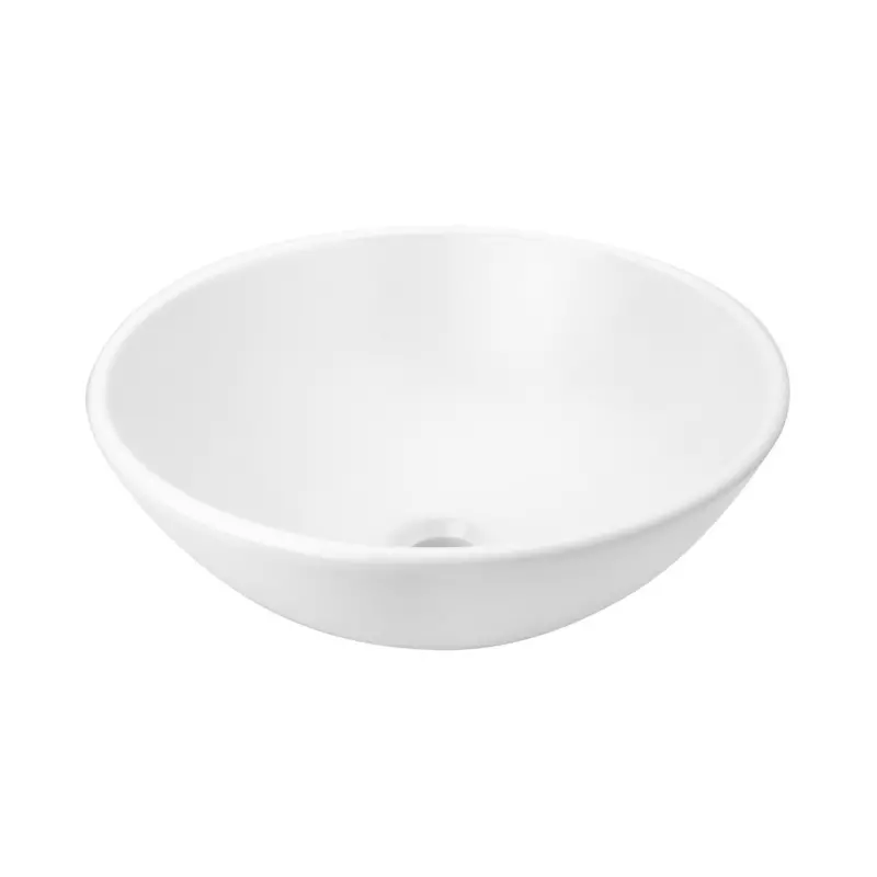 Lavamanos Spazio II Vessel sin desagüe Blanco Corona Lavamanos Spazio II Vessel sin desagüe Blanco Corona