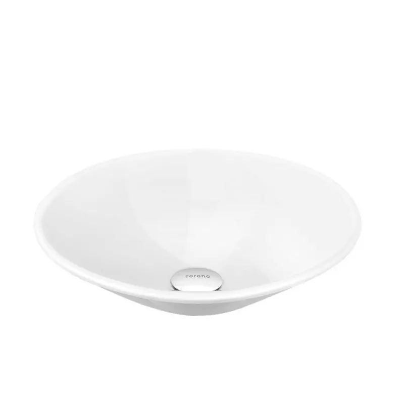 Lavamanos Vento con desagüe blanco Corona Lavamanos Vento con desagüe blanco Corona
