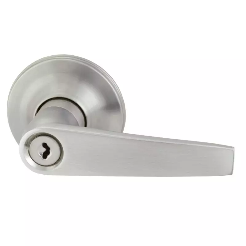 Cerradura Cilíndrica de Manija Júpiter A50WS cromo mate Segurex Cerradura Cilíndrica de Manija Júpiter A50WS cromo mate Segurex