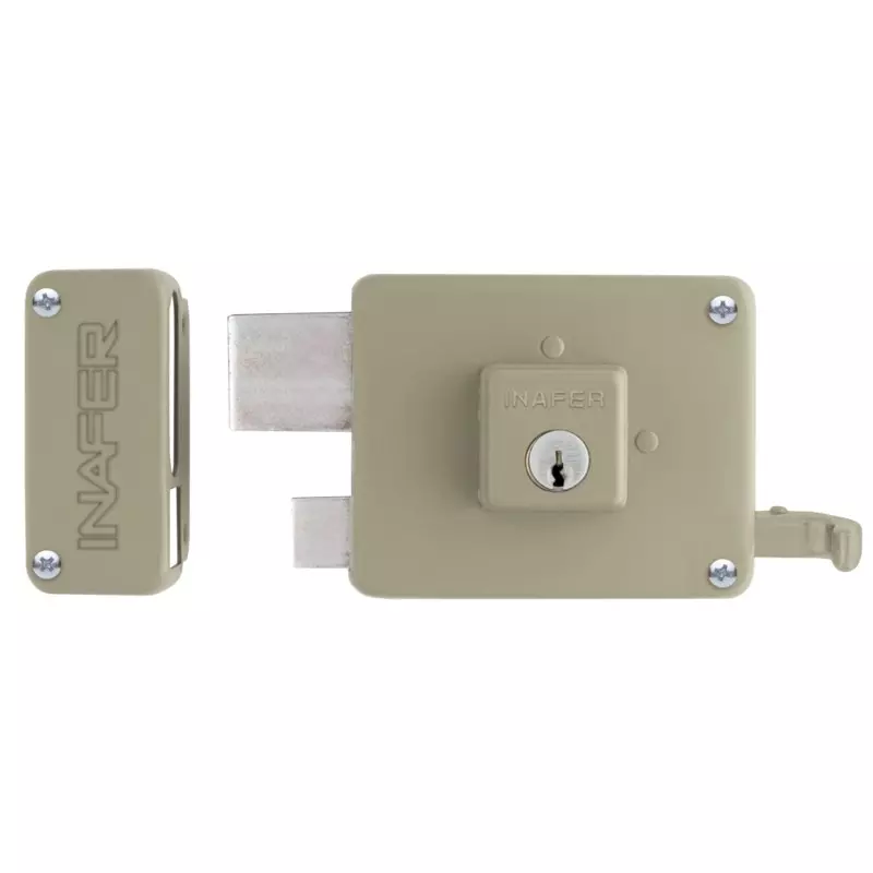 Cerradura de sobreponer C979 Supra Izquierda Inafer Cerradura de sobreponer C979 Supra Izquierda Inafer