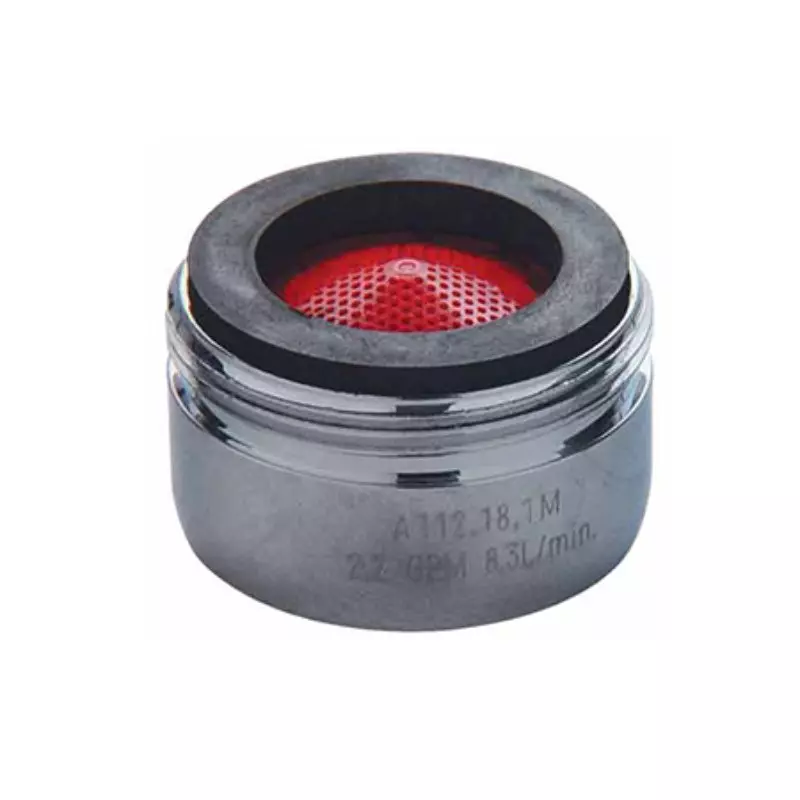 Ahorrador de agua 1.0 macho espumoso cromo rosca externa Grival Ahorrador de agua 1.0 macho espumoso cromo rosca externa Grival