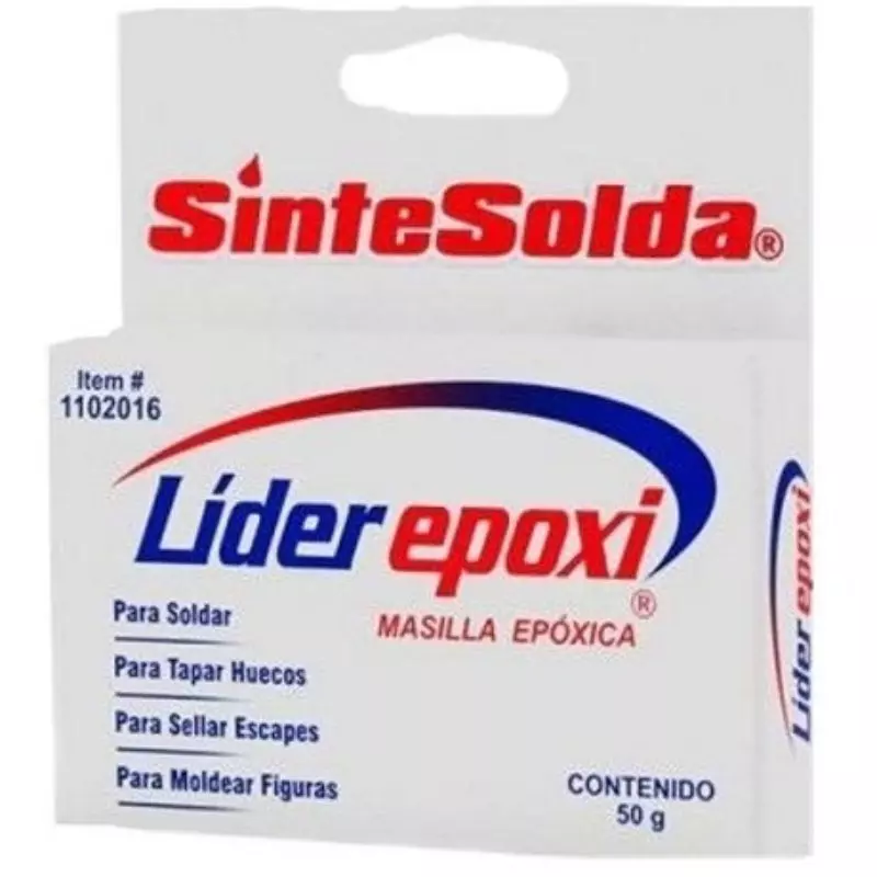 Masilla Epóxica Sintesolda líder x 50 gr Masilla Epóxica Sintesolda líder x 50 gr