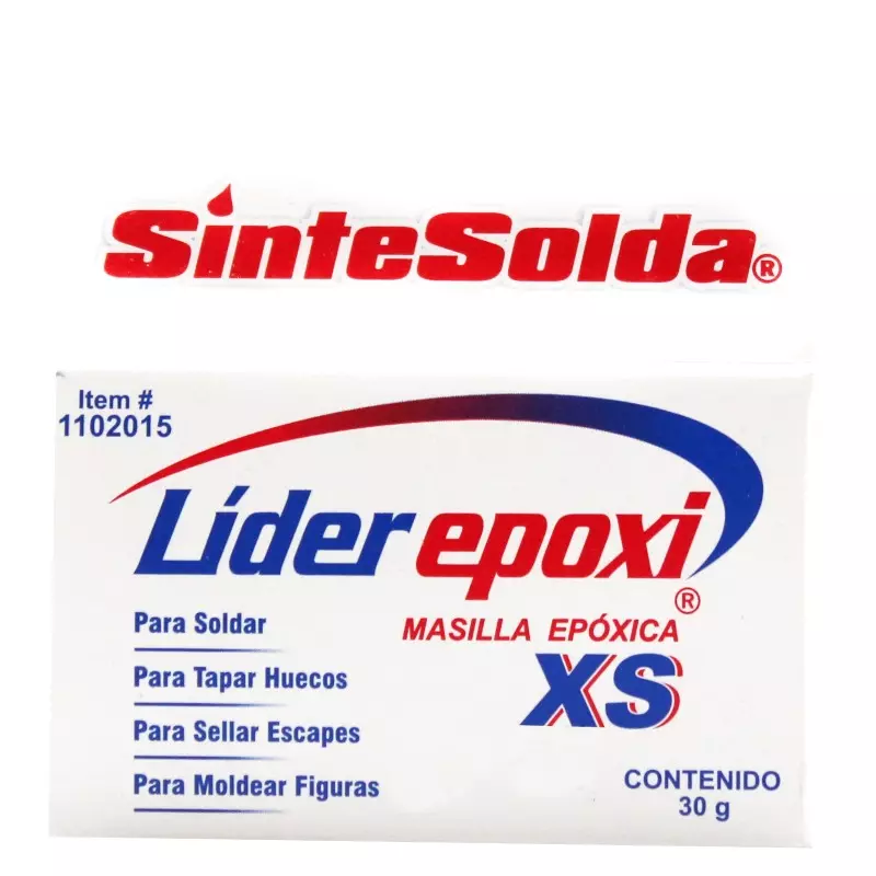 Pegante Epóxico en Masilla Profesional 30g Sintesolda Pegante Epóxico en Masilla Profesional 30g Sintesolda