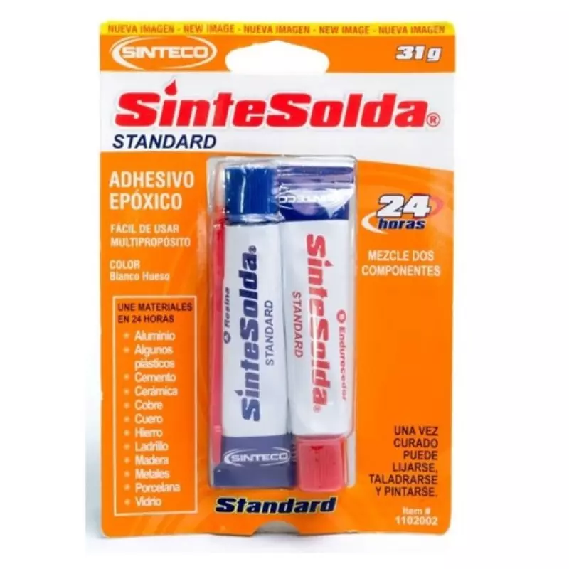 Adhesivo epóxico Standard 31 gr Sintesolda Adhesivo epóxico Standard 31 gr Sintesolda