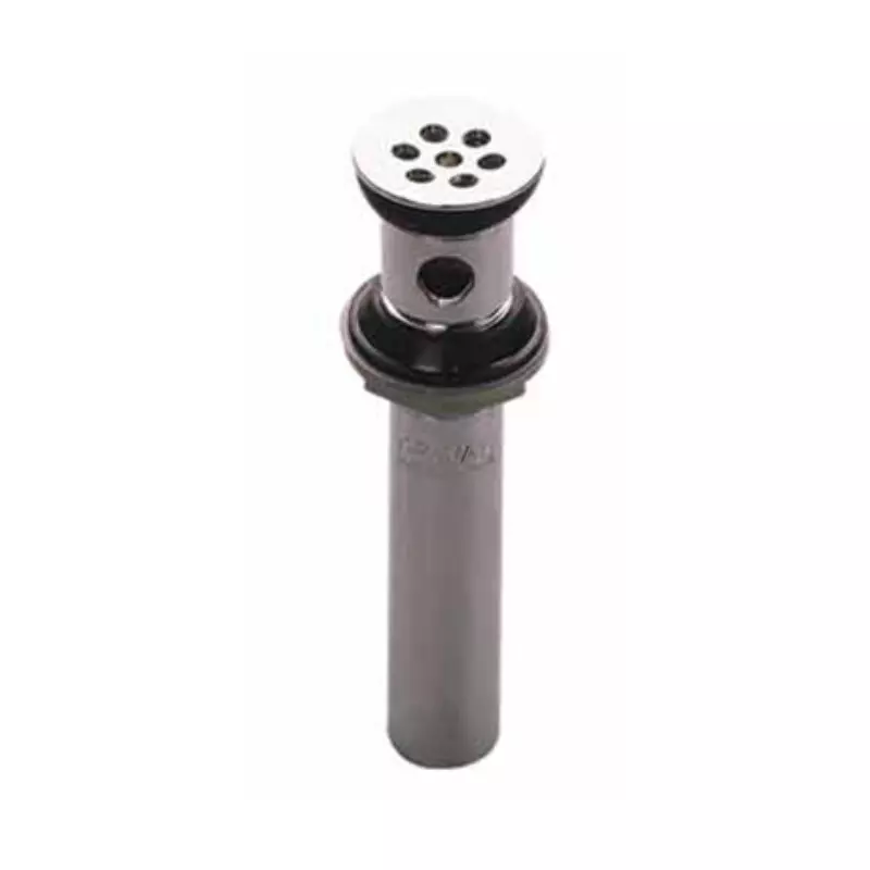 Desagüe sencillo integrado con rebose cromo Grival Desagüe sencillo integrado con rebose cromo Grival