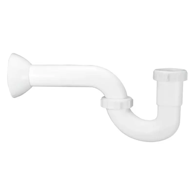 Sifón P plástico 1 1/2" - 1 1/4" blanco Gricol Sifón P plástico 1 1/2" - 1 1/4" blanco Gricol