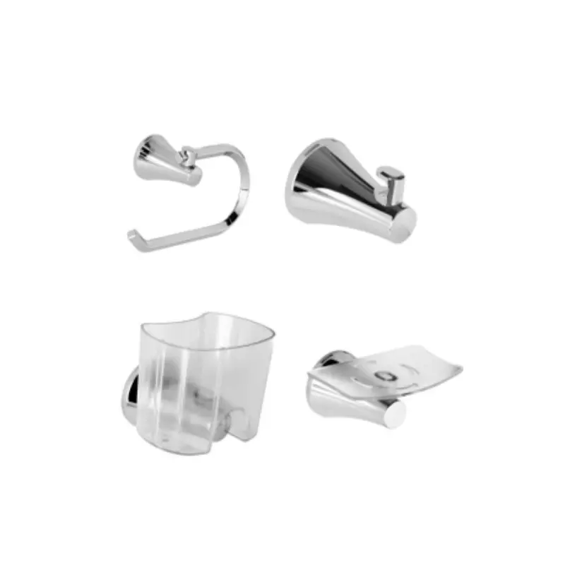 Kit de accesorios para baño contempra x 4 Gricol Kit de accesorios para baño contempra x 4 Gricol