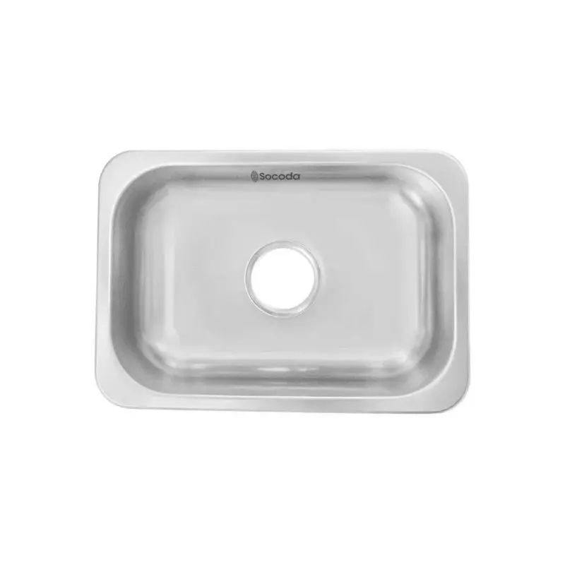 Lavaplatos sencillo de empotrar 50 x 35 cm socoda Lavaplatos sencillo de empotrar 50 x 35 cm socoda