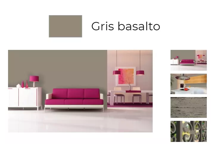 Pintura Viniltex Advanced Gris basalto 1502 1/4 Galón Pintuco Pintura Viniltex Advanced Gris basalto 1502 1/4 Galón Pintuco