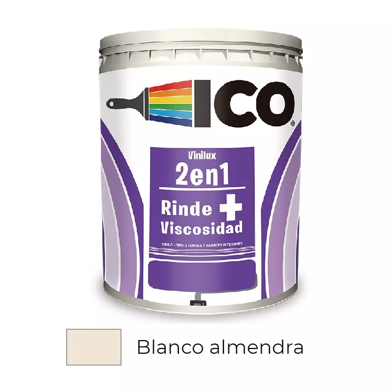 Pintura tipo 2 Blanco Almendra 1 Galón Ico Pintura tipo 2 Blanco Almendra 1 Galón Ico