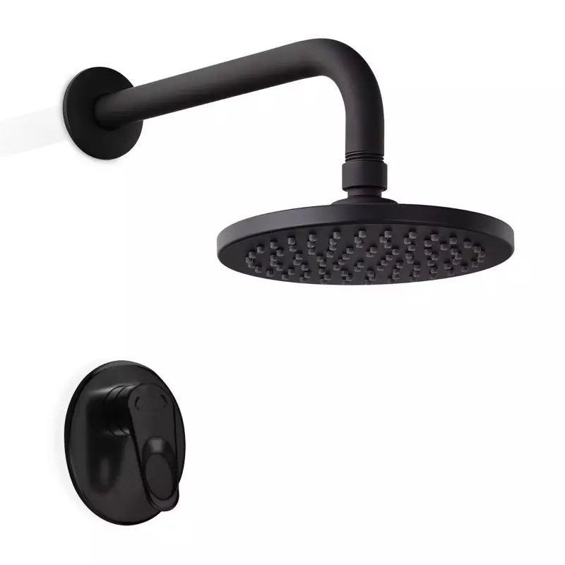 Ducha Monocontrol Koral PRO Mate Black Grival Ducha Monocontrol Koral PRO Mate Black Grival