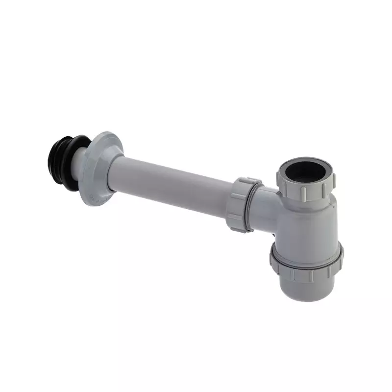 Sifón tipo botella gris Grival Sifón tipo botella gris Grival