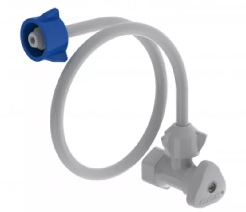 Acople con registro para sanitario 40 cms PCP Acople con registro para sanitario 40 cms PCP