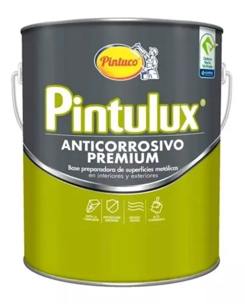 Anticorrosivo Premium negro 200 1/4 Pintuco Anticorrosivo Premium negro 200 1/4 Pintuco