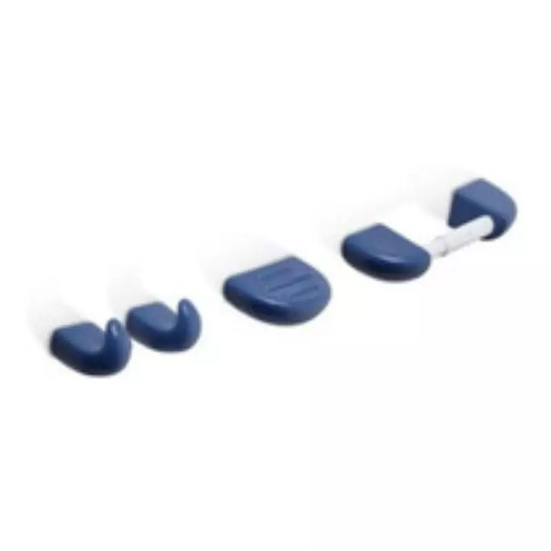 Juego de accesorios para baño Allegro azul oscuro x 3 Corona Juego de accesorios para baño Allegro azul oscuro x 3 Corona