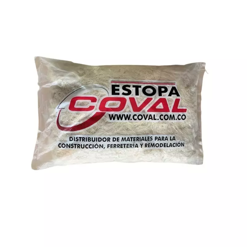 Estopa Peinada Blanca Paquete 400 gr Estopa Peinada Blanca Paquete 400 gr