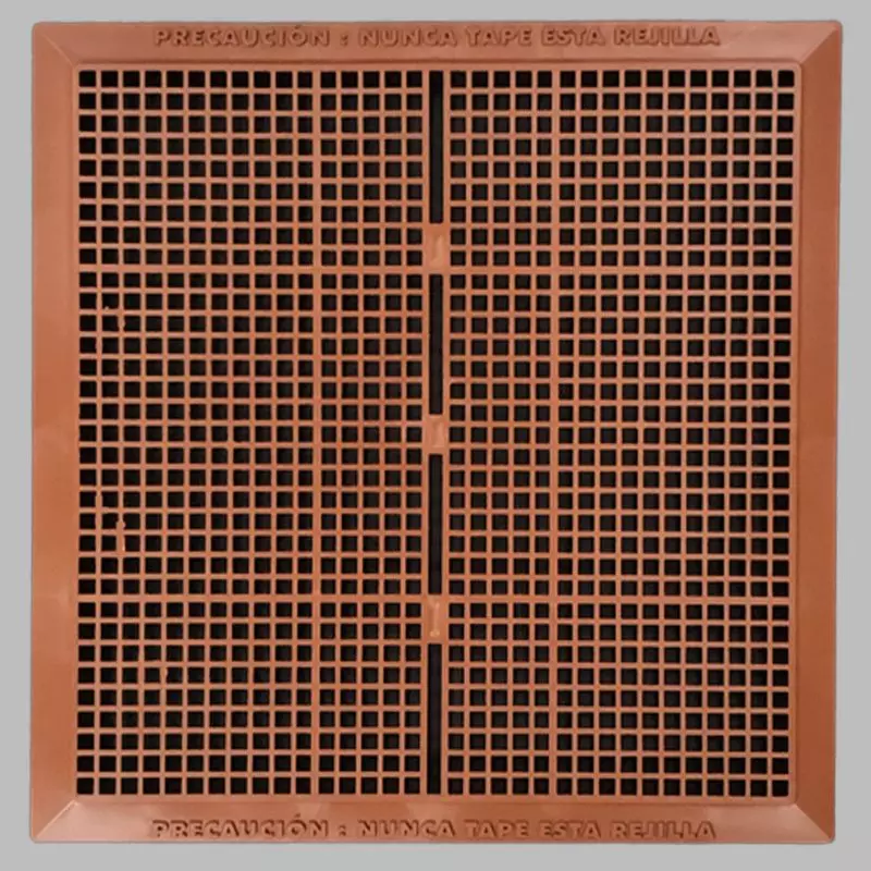 Rejilla Ventilación Gas 28X28 Cms Ext.25,5X25,5 Cms Int. Silplas Rejilla Ventilación Gas 28X28 Cms Ext.25,5X25,5 Cms Int. Silplas