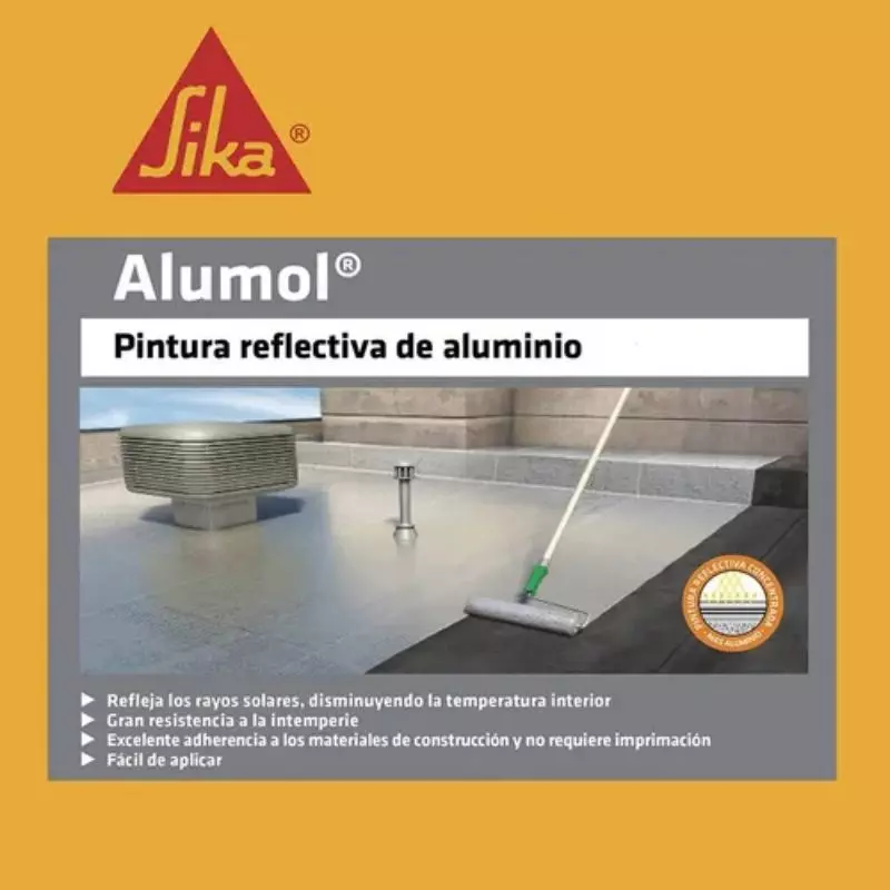 Alumol Pintura Para Protección De Cubiertas 3kg Alumol Pintura Para Protección De Cubiertas 3kg