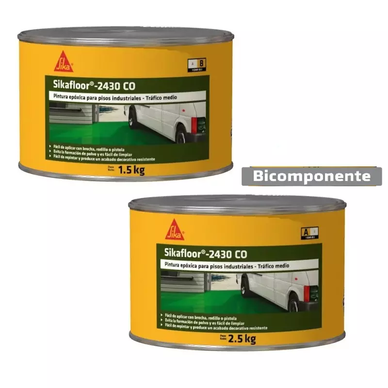 Sikafloor 2430 Recubrimiento Para Piso Interior Amarillo 4kg Sika Sikafloor 2430 Recubrimiento Para Piso Interior Amarillo 4kg Sika