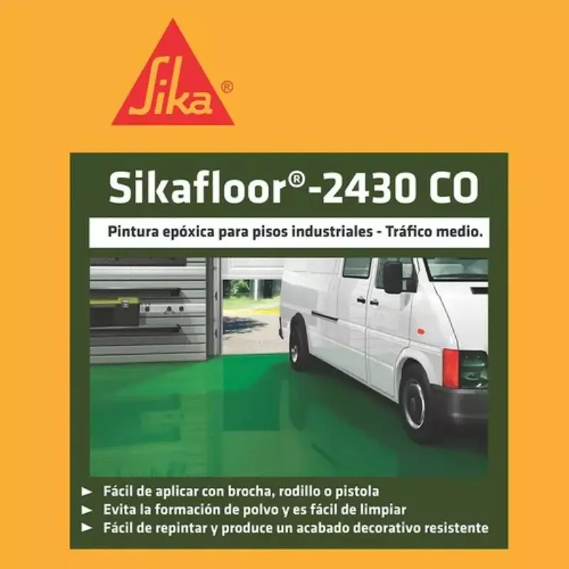 Sikafloor 2430 Recubrimiento Para Piso Interior Amarillo 4kg Sika Sikafloor 2430 Recubrimiento Para Piso Interior Amarillo 4kg Sika
