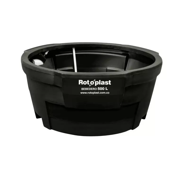 Bebederos para ganado negro 500 Lts Rotoplast Bebederos para ganado negro 500 Lts Rotoplast