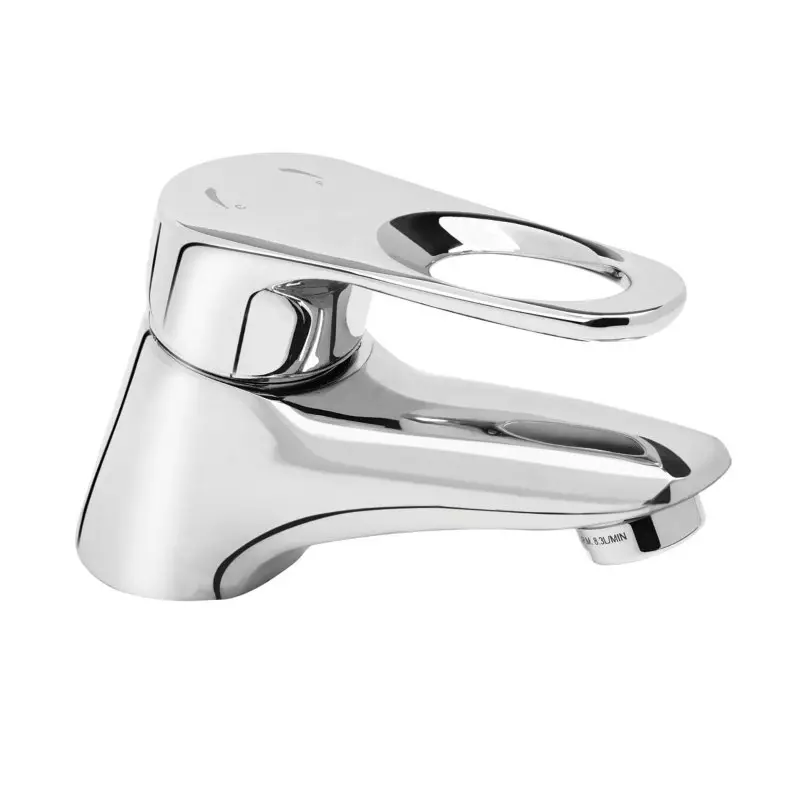 Grifería para lavamanos Koral monocontrol bajo cromo Grival