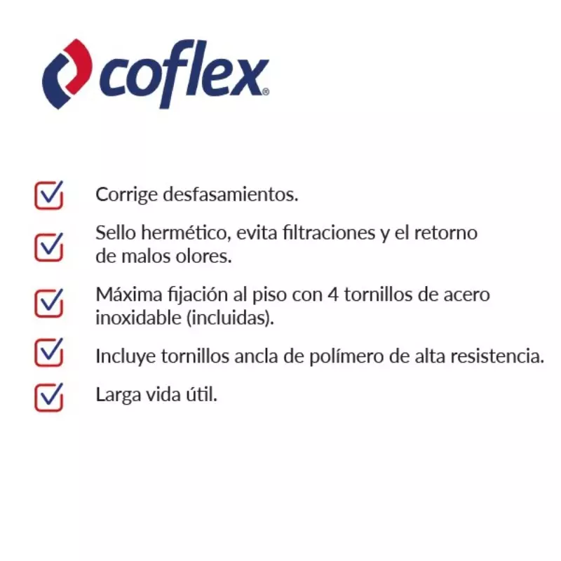 Brida Flexible Larga 4" Helbert Brida Flexible Larga 4" Helbert