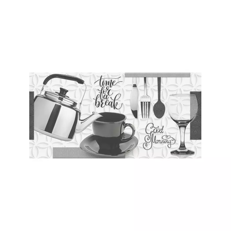 Base Decorada Brooklyn Negro Cara Única 30x60 Corona Base Decorada Brooklyn Negro Cara Única 30x60 Corona