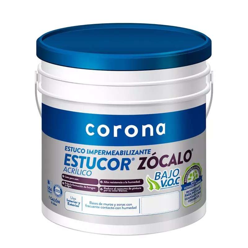Estucor Zócalo x 6.7kg Corona Estucor Zócalo x 6.7kg Corona