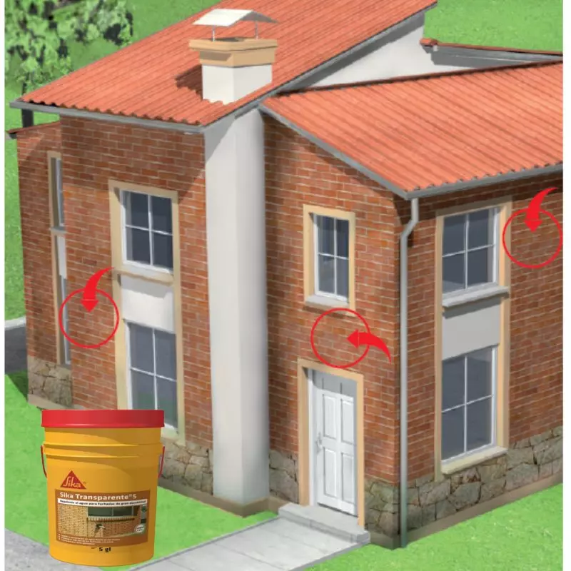 Sika Transparente 5 X 1 Gl Sika Sika Transparente 5 X 1 Gl Sika