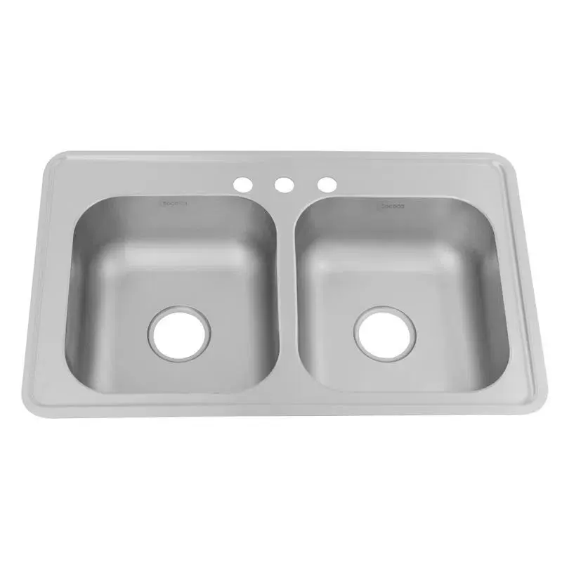 Lavaplatos empotrar Doble Tanque 84x51cm Socoda Lavaplatos empotrar Doble Tanque 84x51cm Socoda