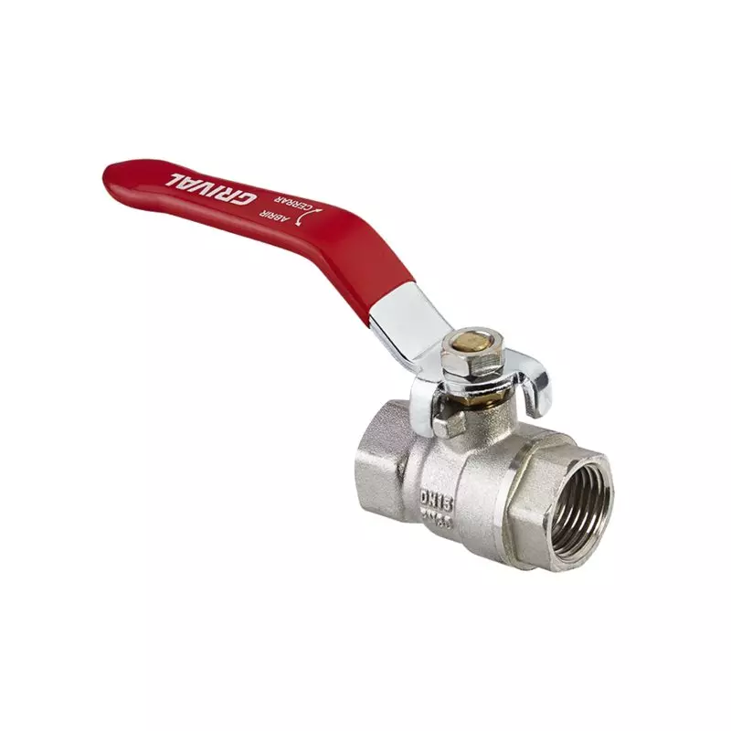 Válvula Bola Palanca Metálica De 1 1/2" Grival Válvula Bola Palanca Metálica De 1 1/2" Grival