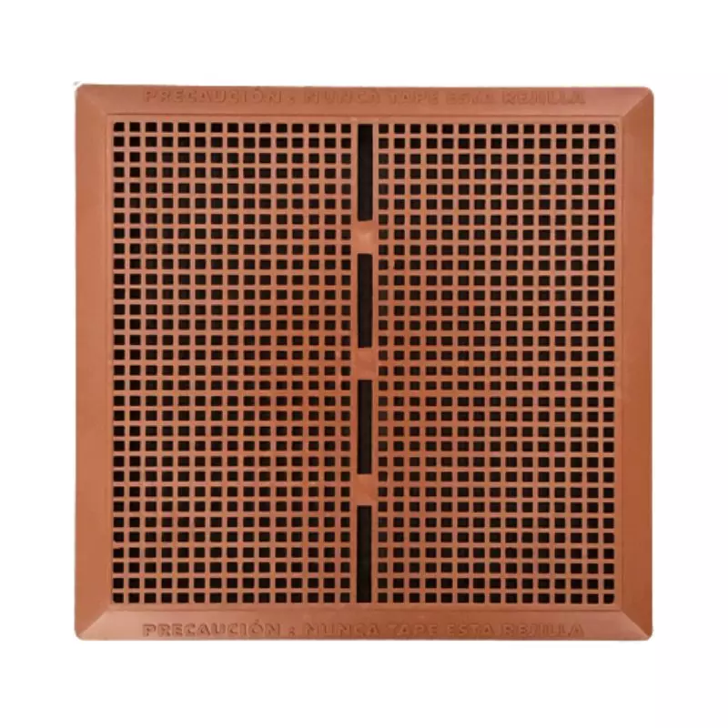 Rejilla Corriente Vent. Gas De 22,5X22,5 Cms Ext. 20X20 Cms Int. ladrillo Silplas Rejilla Corriente Vent. Gas De 22,5X22,5 Cms Ext. 20X20 Cms Int. ladrillo Silplas