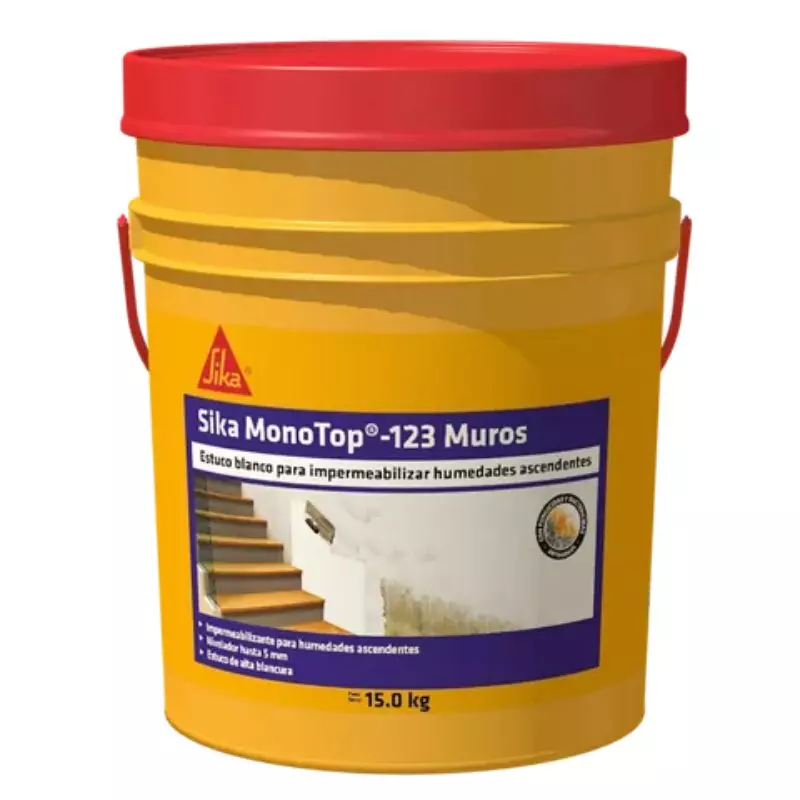 Sika MonoTop 123 Muros x 15 Kg Sika Sika MonoTop 123 Muros x 15 Kg Sika