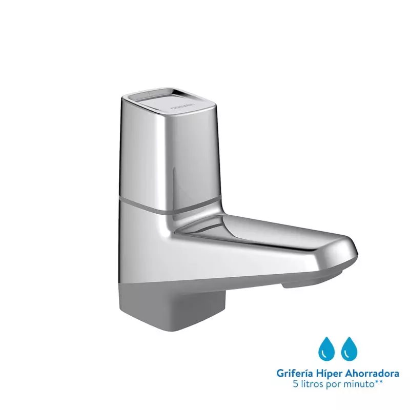 Grifería para Lavamanos sencillo Solid Cromo Grival Grifería para Lavamanos sencillo Solid Cromo Grival