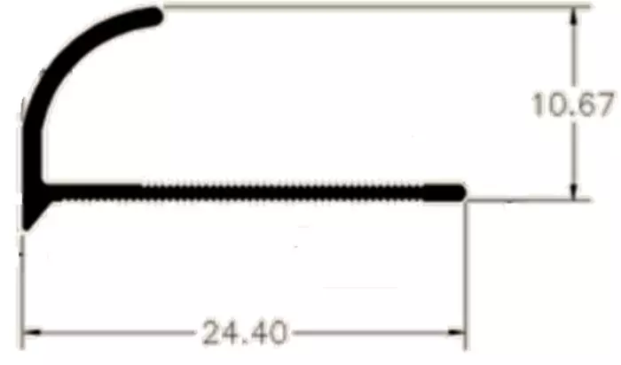 Wing aluminio español económico crudo x 6 metros Alucol Wing aluminio español económico crudo x 6 metros Alucol