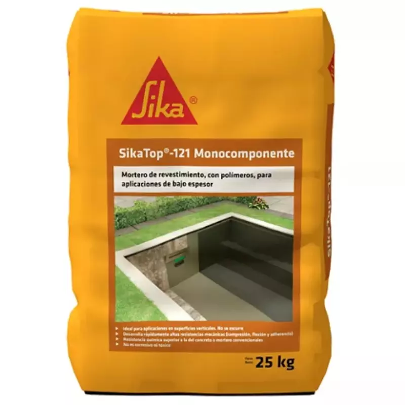 SikaTop 121 Monocomponente x 25 Kg Sika SikaTop 121 Monocomponente x 25 Kg Sika