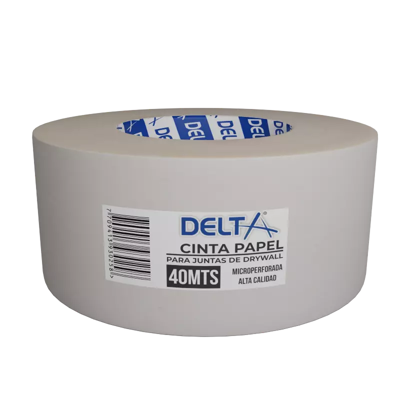 Cinta de Papel y fibras especiales 5 cm x 40 metros marca Delta Cinta de Papel y fibras especiales 5 cm x 40 metros marca Delta
