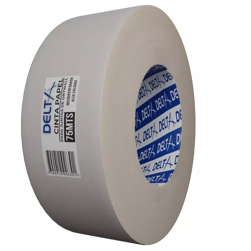 Cinta de Papel y fibras especiales 5 cm x 75 metros marca Delta Cinta de Papel y fibras especiales 5 cm x 75 metros marca Delta