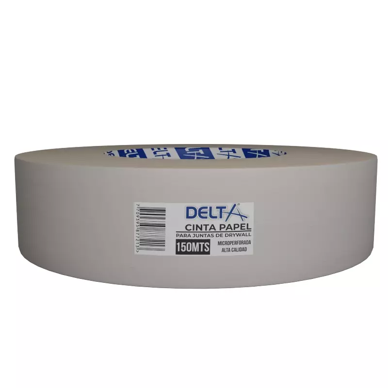 Cinta de Papel y fibras especiales 5 cm x 150 metros marca Delta Cinta de Papel y fibras especiales 5 cm x 150 metros marca Delta