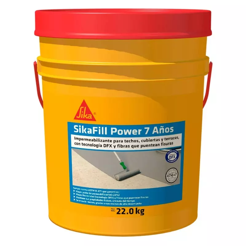 SikaFill 7 Power Gris x 22 Kg Sika SikaFill 7 Power Gris x 22 Kg Sika