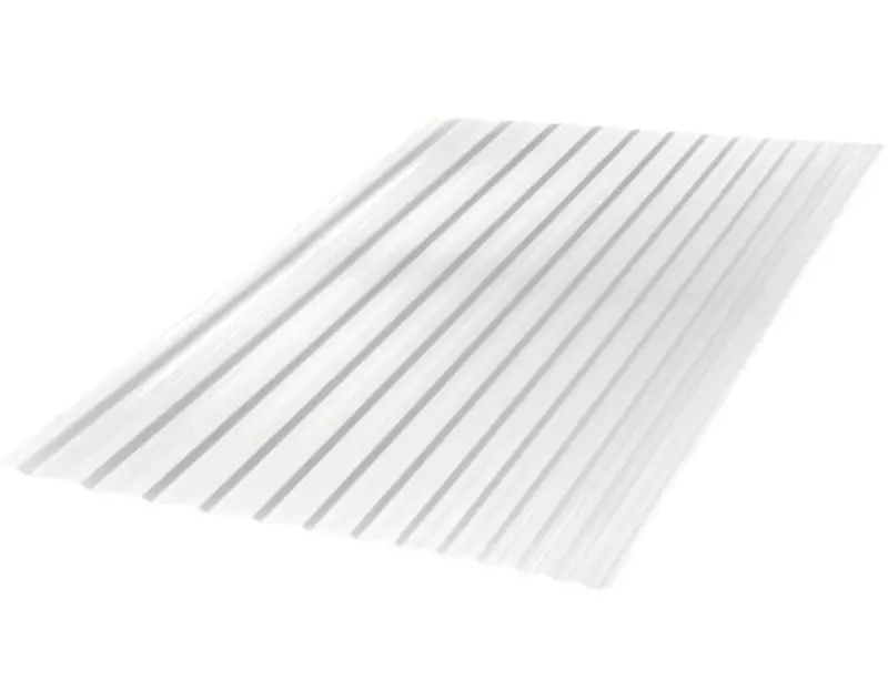 Teja Policarbonato Greca x 2.44 m No. 8 cristal Ajover Teja Policarbonato Greca x 2.44 m No. 8 cristal Ajover