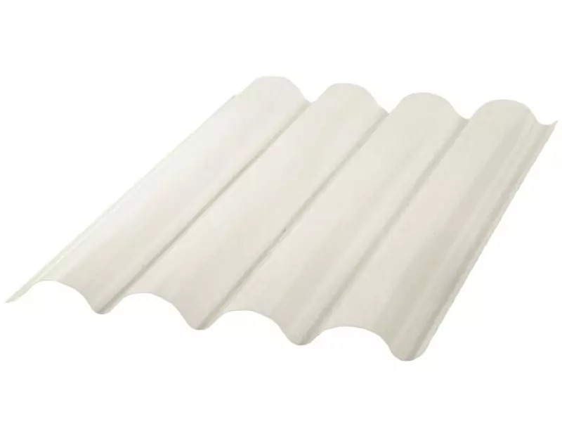 Teja PVC Española x 1.64 mt marfil Ajover Teja PVC Española x 1.64 mt marfil Ajover