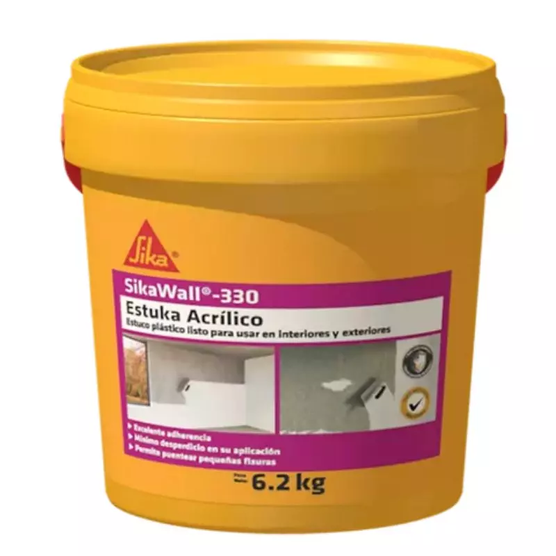 SikaWall-330 Estuka acrílico x 6.2 kg Sika SikaWall-330 Estuka acrílico x 6.2 kg Sika