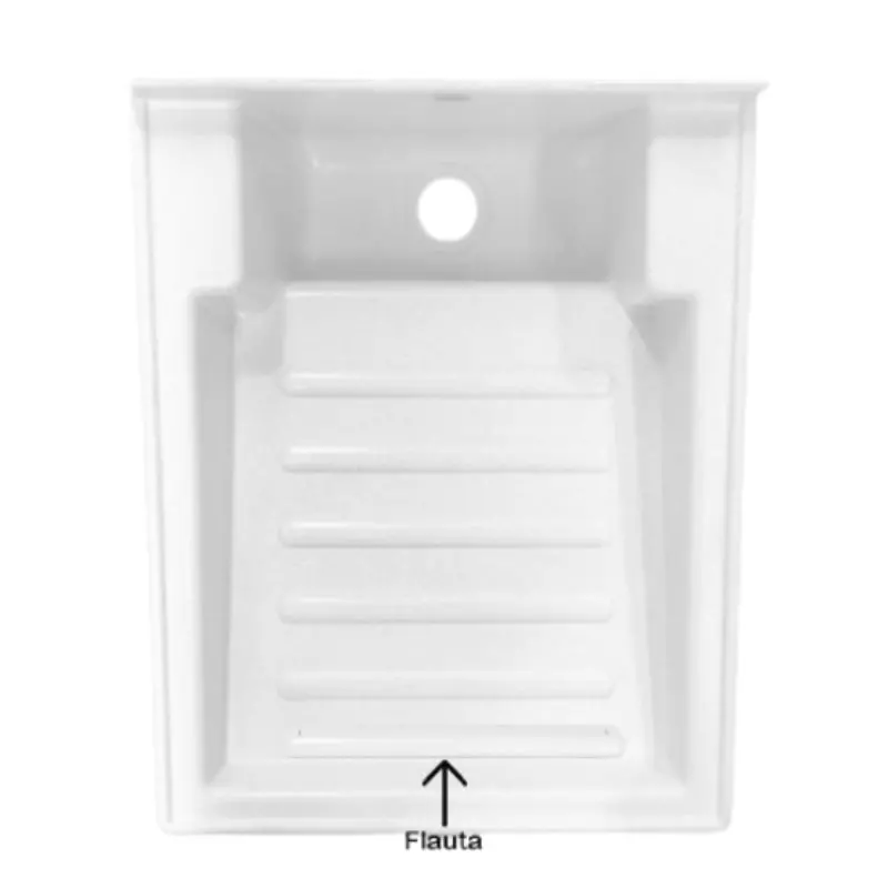 Lavadero Plástico De 50X42 Cms Tipo Flauta Silplas Lavadero Plástico De 50X42 Cms Tipo Flauta Silplas