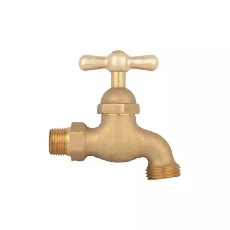 Llave Manguera Metálica Pesada Bronce Gricol Llave Manguera Metálica Pesada Bronce Gricol