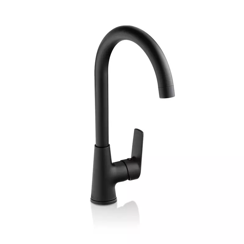 Grifería para lavaplatos Barcelona monocontrol mate black Grival