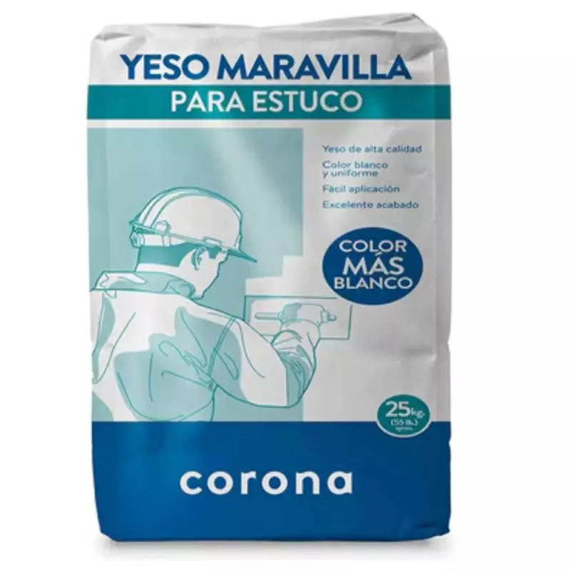 Yeso maravilla x 25 kilos Corona Yeso maravilla x 25 kilos Corona